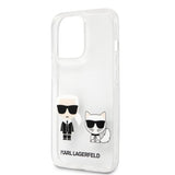 Karl Lagerfeld iPhone 13 Pro Max -kuori Choupette Transparent