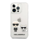 Karl Lagerfeld iPhone 13 Pro Max -kuori Choupette Transparent