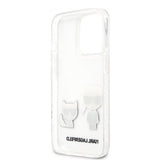 Karl Lagerfeld iPhone 13 Pro Max -kuori Choupette Transparent