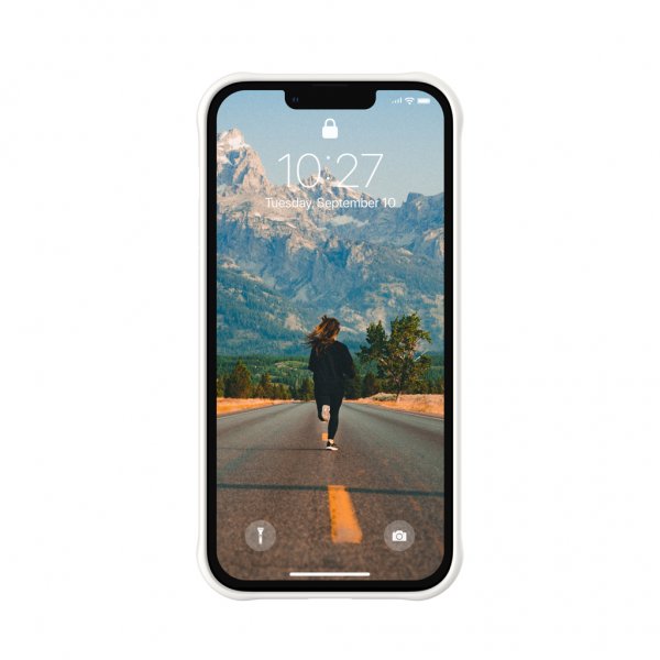 U by UAG iPhone 13 Pro Max -kuori Dot Marshmallow
