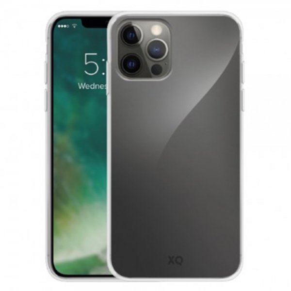 Xqisit iPhone 13 Pro Max Flex Case -läpinäkyvä kuori