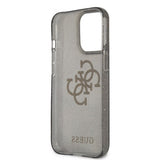 Guess iPhone 13 Pro Max Suojakuori Full Glitter Musta