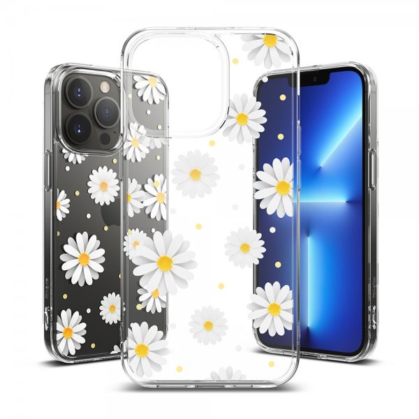 Ringke iPhone 13 Pro Max Suojakuori Fusion Design Daisy