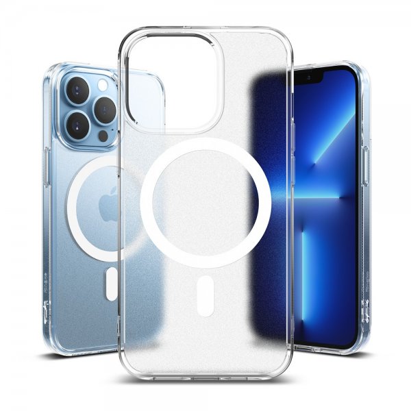 Ringke iPhone 13 Pro Max Suojakuori Fusion Magnetic MagSafe Matte Clear