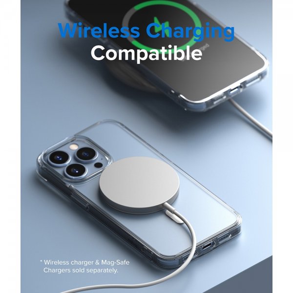 Ringke iPhone 13 Pro Max Suojakuori Fusion Magnetic MagSafe Matte Clear