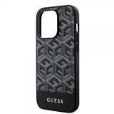 Guess iPhone 13 Pro Max Suojakuori G Cube MagSafe Musta