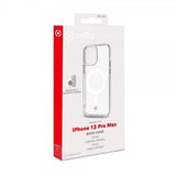 Celly iPhone 13 Pro Max -kuori GELSKINMAG MagSafe Transparent