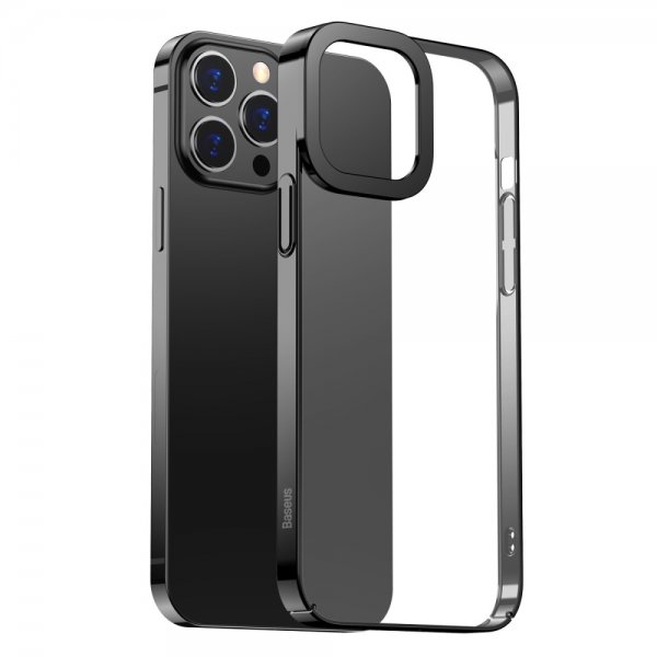 Baseus iPhone 13 Pro Max Suojakuori Glitter Series Musta