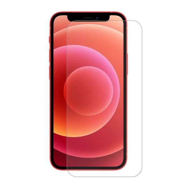 Enkay iPhone 13 Pro Max Silikonkuori näytönsuojalla, musta