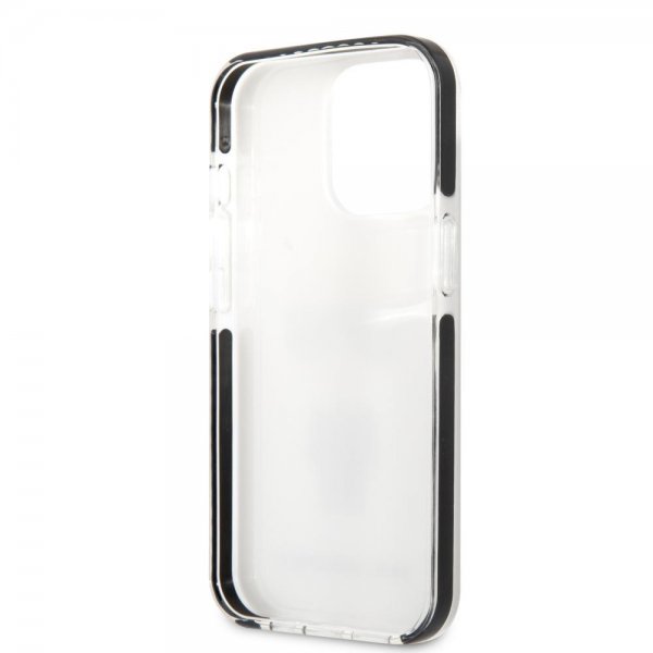 Karl Lagerfeld iPhone 13 Pro Max Suojakuori Karl & Choupette Valkoinen