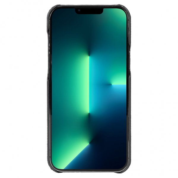 Krusell iPhone 13 Pro Max Nahkakuori, musta