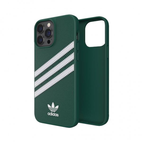 Adidas iPhone 13 Pro Max kuori moulded case PU Collegiate Green