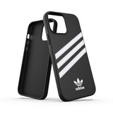 Adidas iPhone 13 Pro Max -muotoiltu PU-kotelo, musta