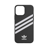 Adidas iPhone 13 Pro Max -muotoiltu PU-kotelo, musta