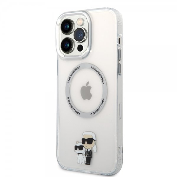 Karl Lagerfeld iPhone 13 Pro Max Suojakuori NFT MagSafe Läpinäkyvä