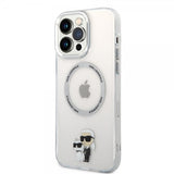 Karl Lagerfeld iPhone 13 Pro Max Suojakuori NFT MagSafe Läpinäkyvä