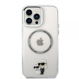 Karl Lagerfeld iPhone 13 Pro Max Suojakuori NFT MagSafe Läpinäkyvä
