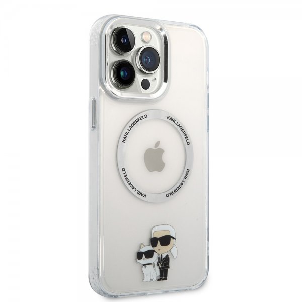 Karl Lagerfeld iPhone 13 Pro Max Suojakuori NFT MagSafe Läpinäkyvä