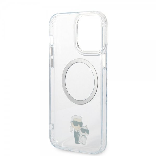 Karl Lagerfeld iPhone 13 Pro Max Suojakuori NFT MagSafe Läpinäkyvä