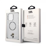 Karl Lagerfeld iPhone 13 Pro Max Suojakuori NFT MagSafe Läpinäkyvä