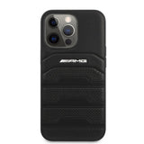 AMG iPhone 13 Pro Max Suojakuori Perforoitu Musta