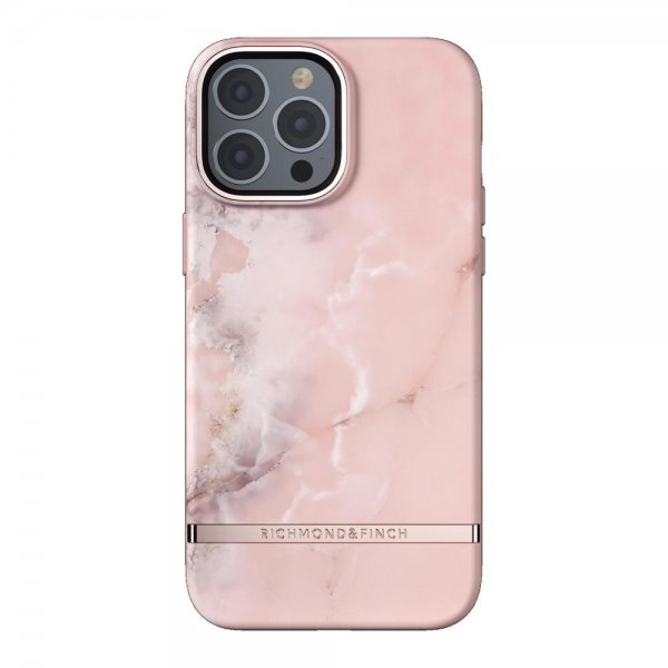 Richmond & Finch iPhone 13 Pro Max Suojakuori Pink Marble