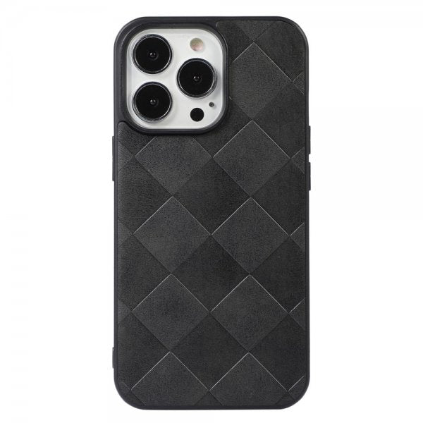iPhone 13 Pro Max Kotelo Ruudukuvio Musta