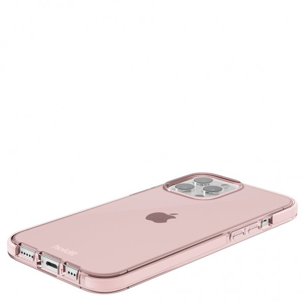 holdit iPhone 13 Pro Max -kuori Seethru Blush Pink