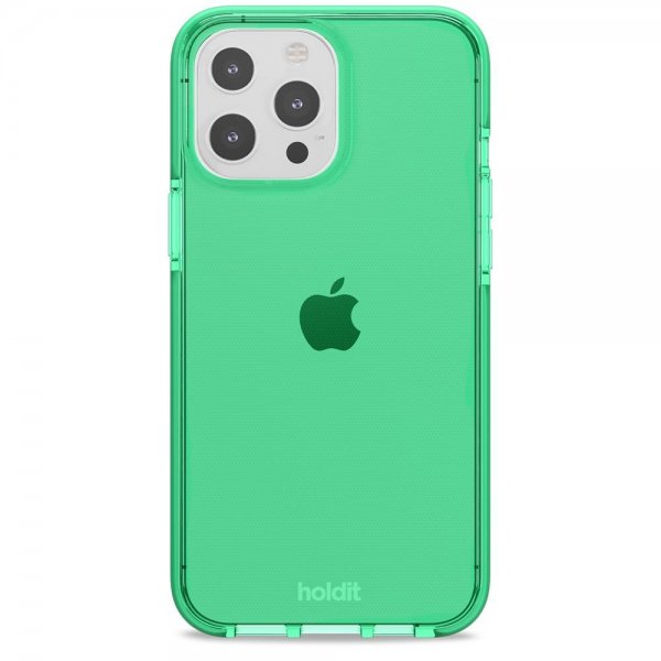 holdit iPhone 13 Pro Max Suojakuori Seethru Grass Green