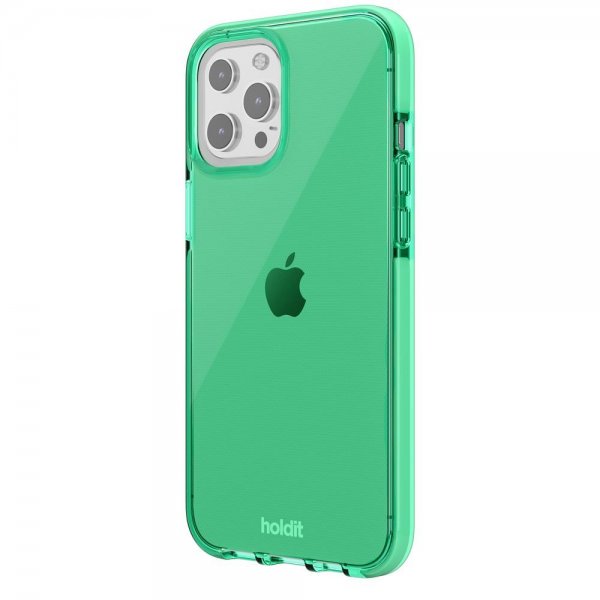 holdit iPhone 13 Pro Max Suojakuori Seethru Grass Green