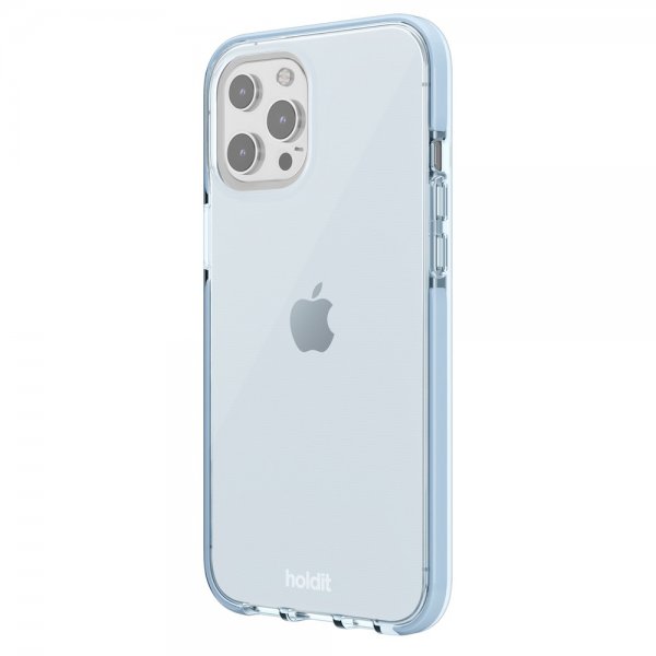 holdit iPhone 13 Pro Max Suojakuori Seethru Mineral Blue
