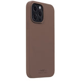 holdit iPhone 13 Pro Max -silikonikuori, tummanruskea