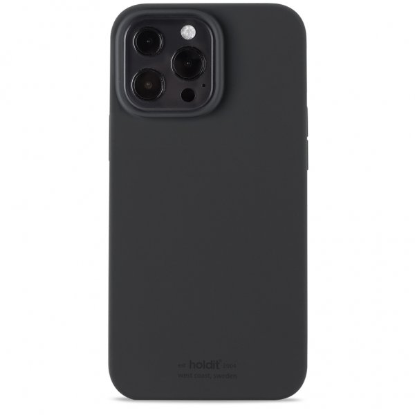 Holdit iPhone 13 Pro Max Silikonikuori Musta