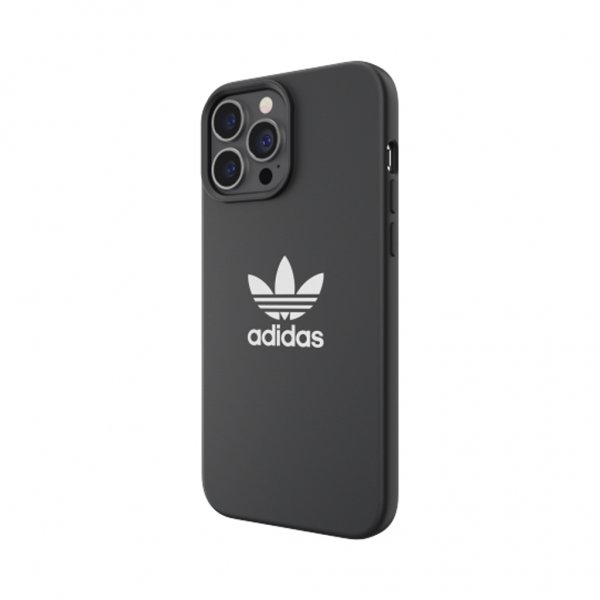 Adidas iPhone 13 Pro Max kuori silikoninen kotelo musta