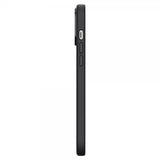 Spigen iPhone 13 Pro Max -kuori Silicone Fit musta