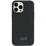 Audi iPhone 13 Pro Max Silikonikuori Musta