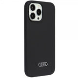 Audi iPhone 13 Pro Max Silikonikuori Musta