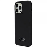 Audi iPhone 13 Pro Max Silikonikuori Musta
