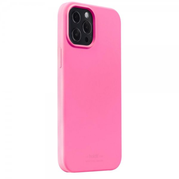 holdit iPhone 13 Pro Max Silikonikuori Bright Pink