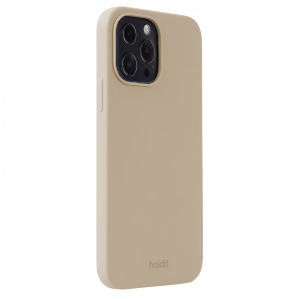 holdit iPhone 13 Pro Max -silikonikuori, Latte Beige