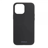 Onsala iPhone 13 Pro Max Silikonikuori Musta