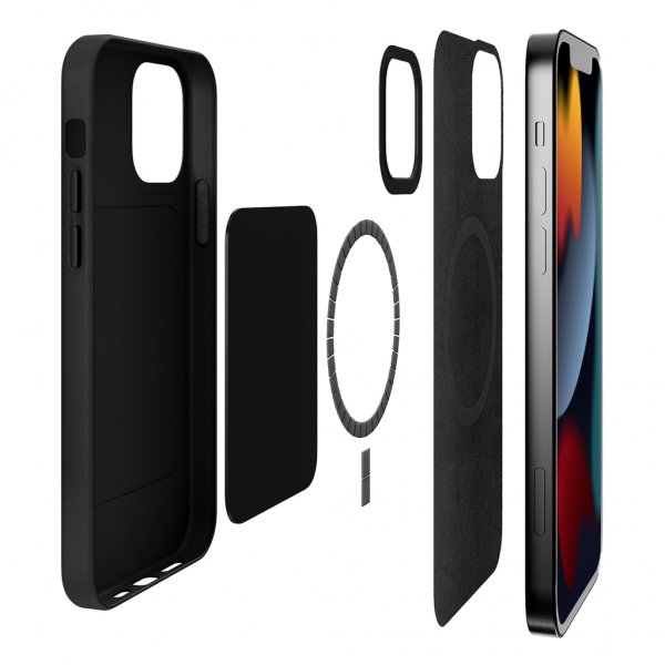 Puro iPhone 13 Pro Max Suojakuori SKYMAG Musta