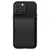 Spigen iPhone 13 Pro Max Suojakuori Slim Armor CS Musta
