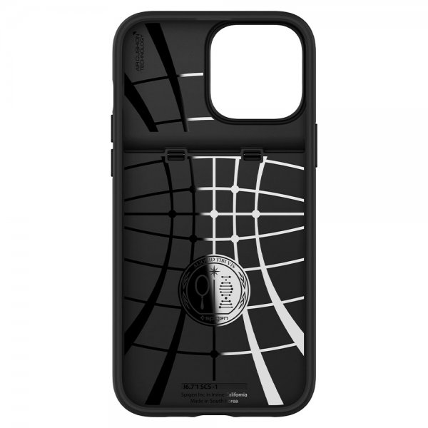 Spigen iPhone 13 Pro Max Suojakuori Slim Armor CS Musta