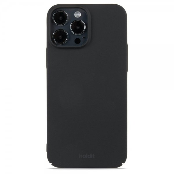 holdit iPhone 13 Pro Max Slim Case -suojakuori, musta