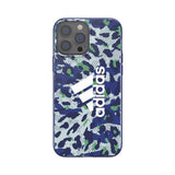 Adidas iPhone 13 Pro Max kuori Snap Case Leopard Bold Blue