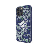 Adidas iPhone 13 Pro Max kuori Snap Case Leopard Bold Blue