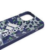 Adidas iPhone 13 Pro Max kuori Snap Case Leopard Bold Blue