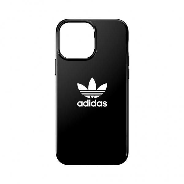 Adidas iPhone 13 Pro Max -suojakuori Snap Case Trefoil, musta