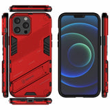 iPhone 13 Pro Max -kuoret, jalustatoiminnolla, punainen